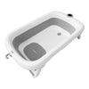 Hopop Smart Foldable Baby Bathtub with Temperature Sensor & Drain Plug One Size – Grey