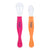 Hopop Silicone Baby Self-Feeding Spoons – Pack of 2 ( ASHORTED )