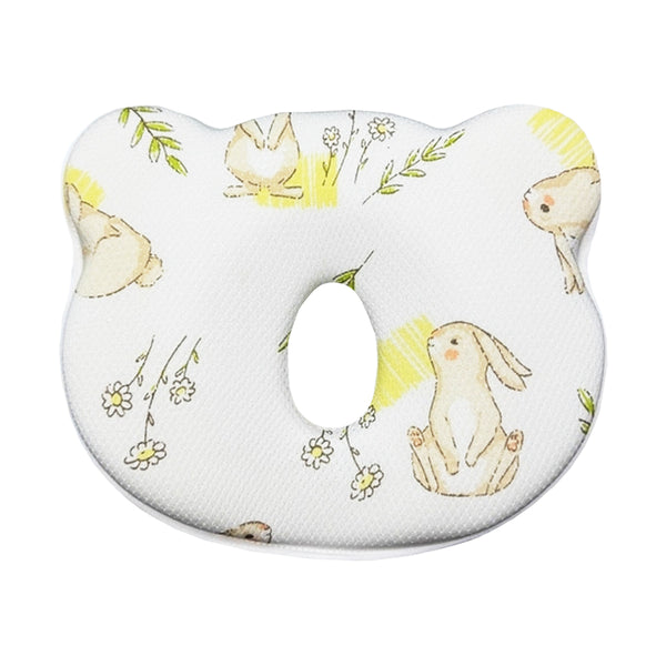 Hopop Memory Foam Baby Flat Head Shaping Pillow Newborn+ – Rabbit