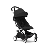 Babyzen Stroller YOYO³ with 6+ Color Pack - White Frame - Black