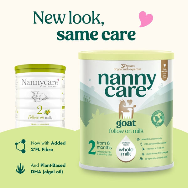 Nannycare Follow On Goat Milk Formula Stage 2 800g