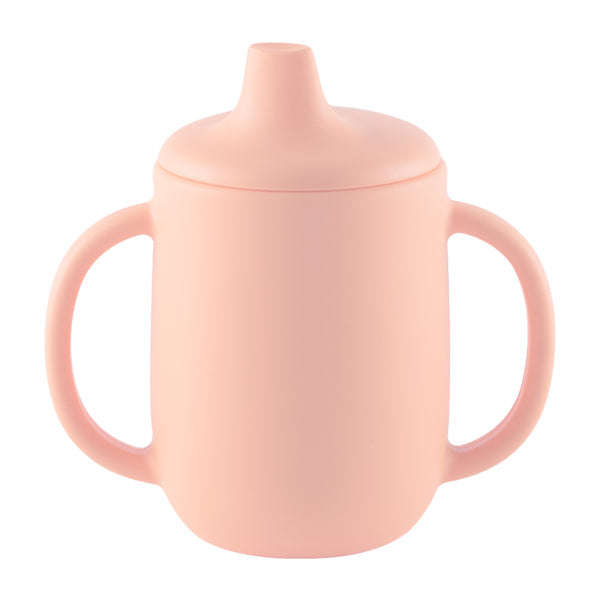 Hopop 3-in-1 Sipper Cup With Spout & Straw 210 ml Pink