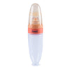 Hopop Soft Squeezy Silicone Food Feeder - Orange 90 ml