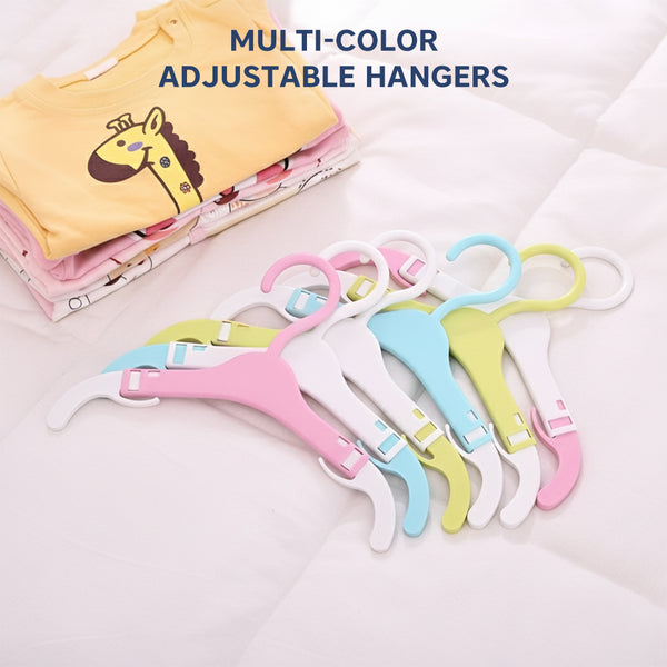 Hopop Adjustable Anti-Slip Baby Clothes Hangers