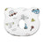 Hopop Memory Foam Baby Flat Head Shaping Pillow