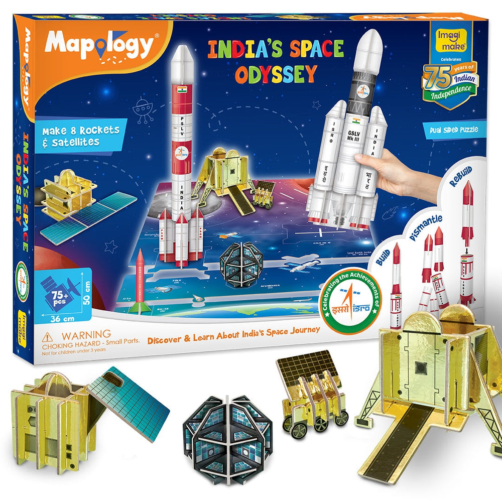 Mapology - India's Space Odyssey | 65 Construction Pieces