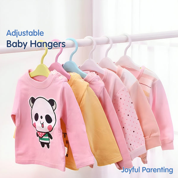 Hopop Adjustable Anti-Slip Baby Clothes Hangers