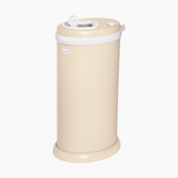 Ubbi Stainless Steel Diaper Pail with Child Safety Lock - Oat Milk