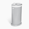Ubbi Stainless Steel Diaper Pail with Child Safety Lock - Matte Grey