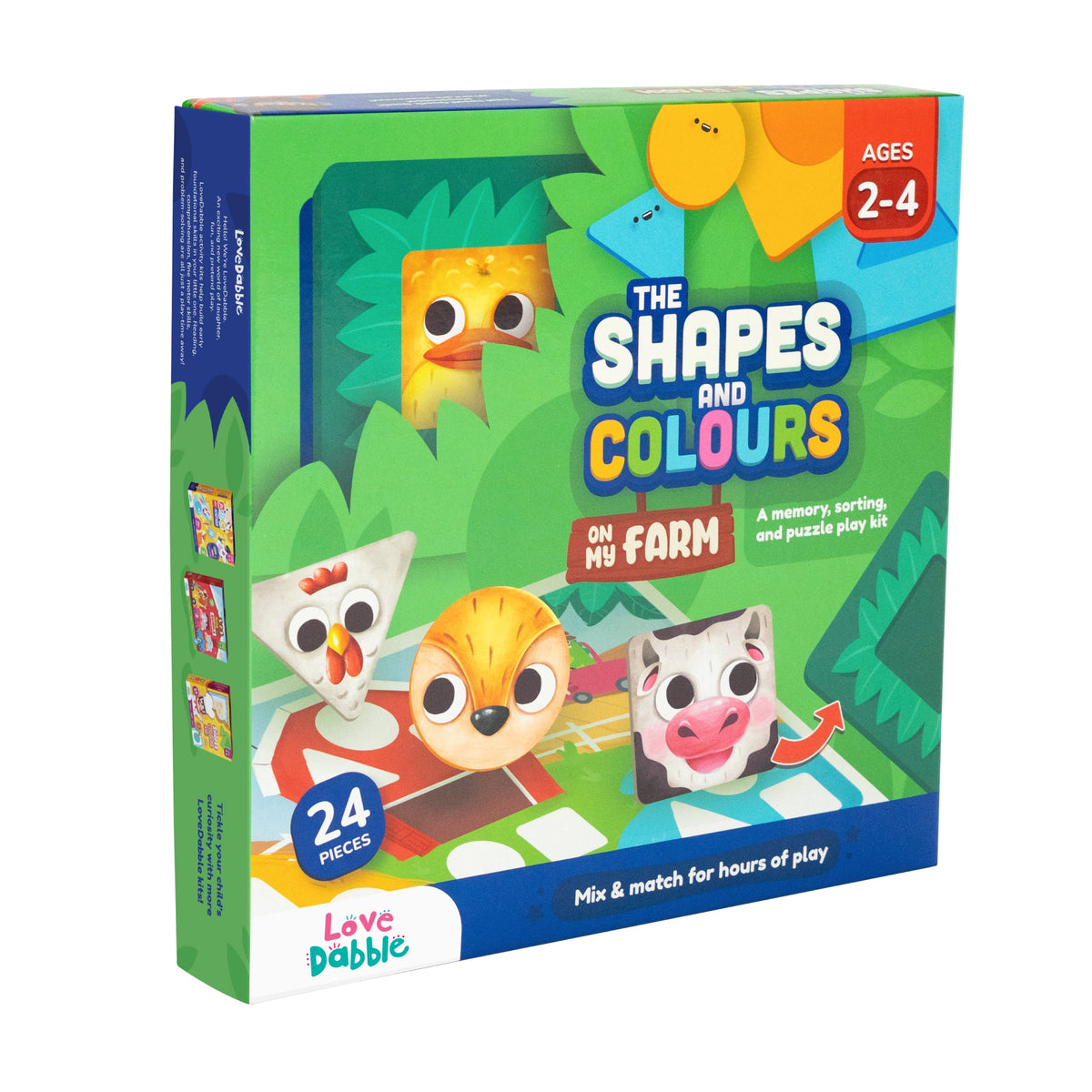 Dabble The Shapes and Colours - On My Farm