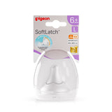 Pigeon Softlatch Peristaltic plus Nipple - 6M+ Large