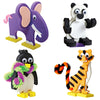 Mapology Animals 3D Models Assemble Game - 13 Animal Cut-Out Sets