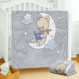 Hopop Soft & Warm Baby Blanket – Cozy, Lightweight & Gentle on Skin - Assorted