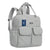 Hopop Baby Diaper Backpack with Changing Mat Large Capacity – Grey