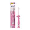 Hopop Kids Toothbrush Extra Soft Crocodile Design 3–8Y – Pink