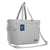 Hopop Tote Diaper Bag with Changing Mat Large – Grey