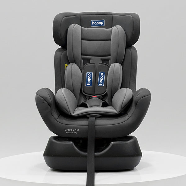 Hopop Joyride Baby Car Seat - 0–7 Years - Grey