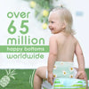 PureBorn Organic Bambo Nappies 2 (3-6) kg 64 pieces