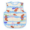 HopopEasy-Clean Waterproof Baby Bib with Food Catcher Pocket Asorted