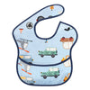 HopopEasy-Clean Waterproof Baby Bib with Food Catcher Pocket Asorted