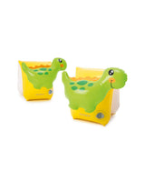 Intex Dinosaur Arm Bands 23 × 20 cm 3–6Y – Yellow & Green