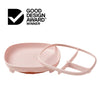 b.box 2 in 1 Suction Plate 6M+ – Blush Pink