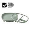 b.box 2 in 1 Suction Plate 6M+ – Sage Green