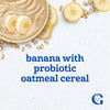 Gerber Probiotic Cereal Oatmeal Banana Infant Cereal – 8+ Months
