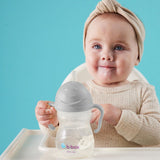 b.box Weighted Straw Sippy Cup 240 ml – Sage Green | 6M+