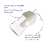B Box Weighted Straw Sippy Cup - Glow In The Dark