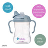 B Box Soft Spout Cup 240Ml - Ocean Blue