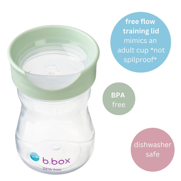 B Box Training Cup 240Ml - Sage Green