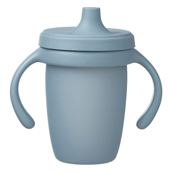 b.box Silicone Spout Cup with Handles 240 ml – Ocean Blue