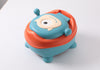 Babyhood Animal Design Baby Plastic Potty Training Chair - Blue