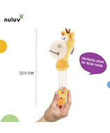 Nuluv Giraffe Rattle Soft Toy 0-24 Months Multicolour