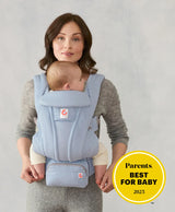 Ergobaby Omni Deluxe Baby Carrier Mesh 0-48 Months Serene Blue