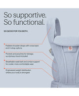 Ergobaby Omni Deluxe Baby Carrier Mesh 0-48 Months Serene Blue