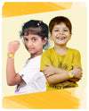 Spiky EVA30 Round Sports Analog Kids Watch 3–14Y – Yellow