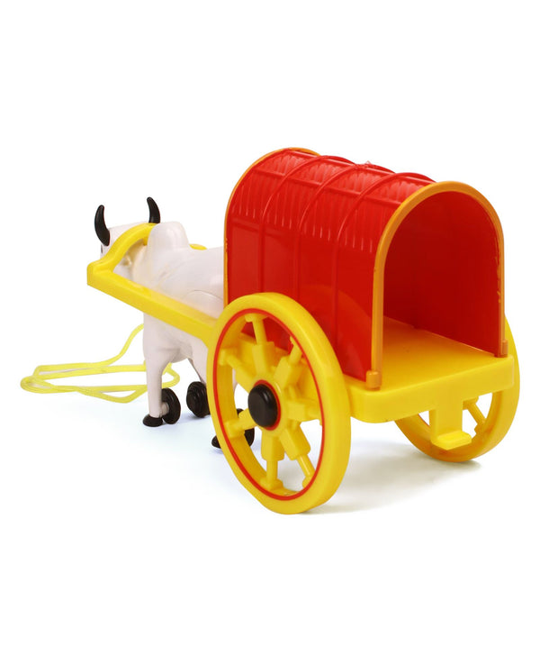 Giggles Pull Along Bullock Cart Toy