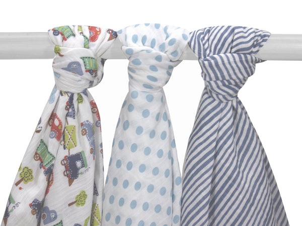 Abracadabra Swaddles (Set Of 3) - Transport