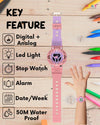 Spiky Premium Analog-Digital Watch EVA31 3–14Y – Purple
