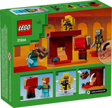 LEGO Minecraft The Nether Lava Battle Gamer Toy for Kids 6+ 21266