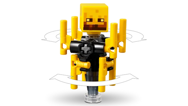 LEGO Minecraft The Nether Lava Battle Gamer Toy for Kids 6+ 21266