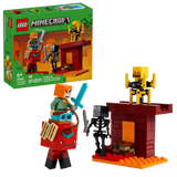 LEGO Minecraft The Nether Lava Battle Gamer Toy for Kids 6+ 21266