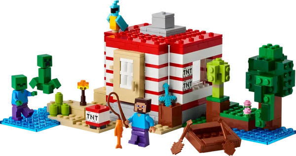 LEGO Minecraft The TNT Jungle House 8+ 287Pcs 21275
