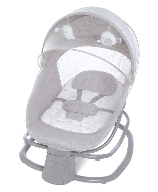 Mastela Deluxe 4-in-1 Baby Swing & Rocker Birth–36M – Grey