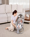Mastela Deluxe 4-in-1 Baby Swing & Rocker Birth–36M – Grey