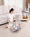 Mastela Deluxe 4-in-1 Baby Swing & Rocker Birth–36M – Grey