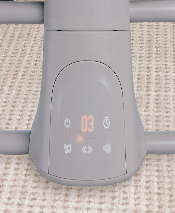 Mastela Deluxe 4-in-1 Baby Swing & Rocker Birth–36M – Grey