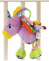 Nuluv Sparkly Unicorn Baby Toy – Rattle & Sensory Plush, 3+ Months